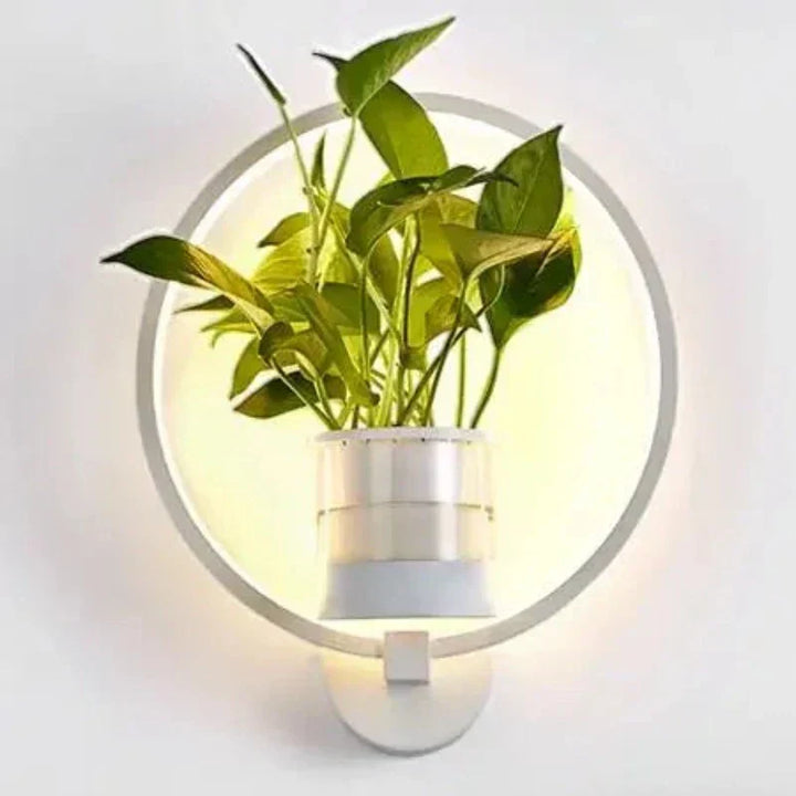 Lisslune | Lumora Plant Wall Lamp - Stylish Lighting with Natural Greenery