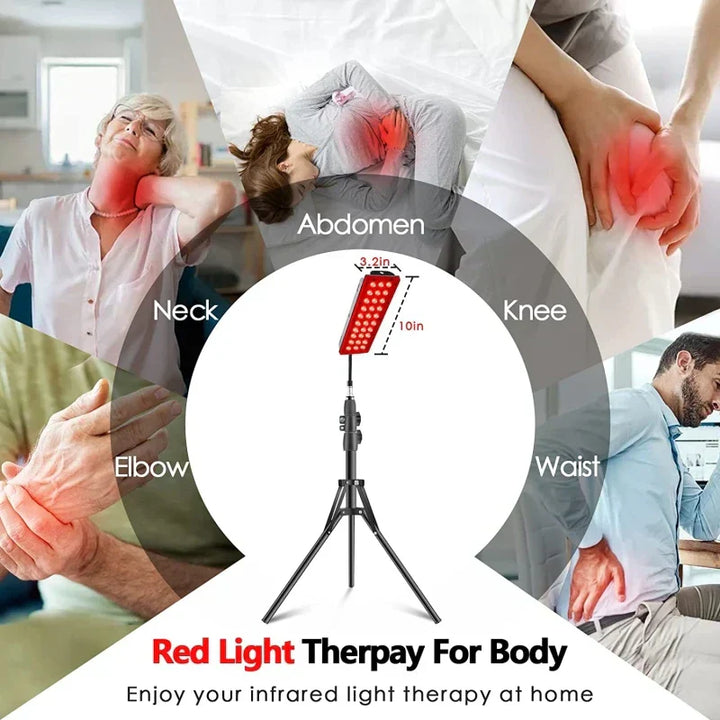 Lisslune | GlowWave | Red Light Therapy Panel | Deep Healing | Illuminated Pain and Stress