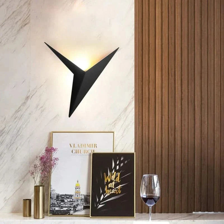 Lisslune | Modern LED Triangular Wall Lamp for Stylish Interiors