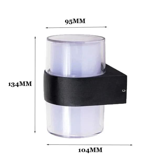 Lisslune | AquaLuxe Waterproof Outdoor LED Wall Light