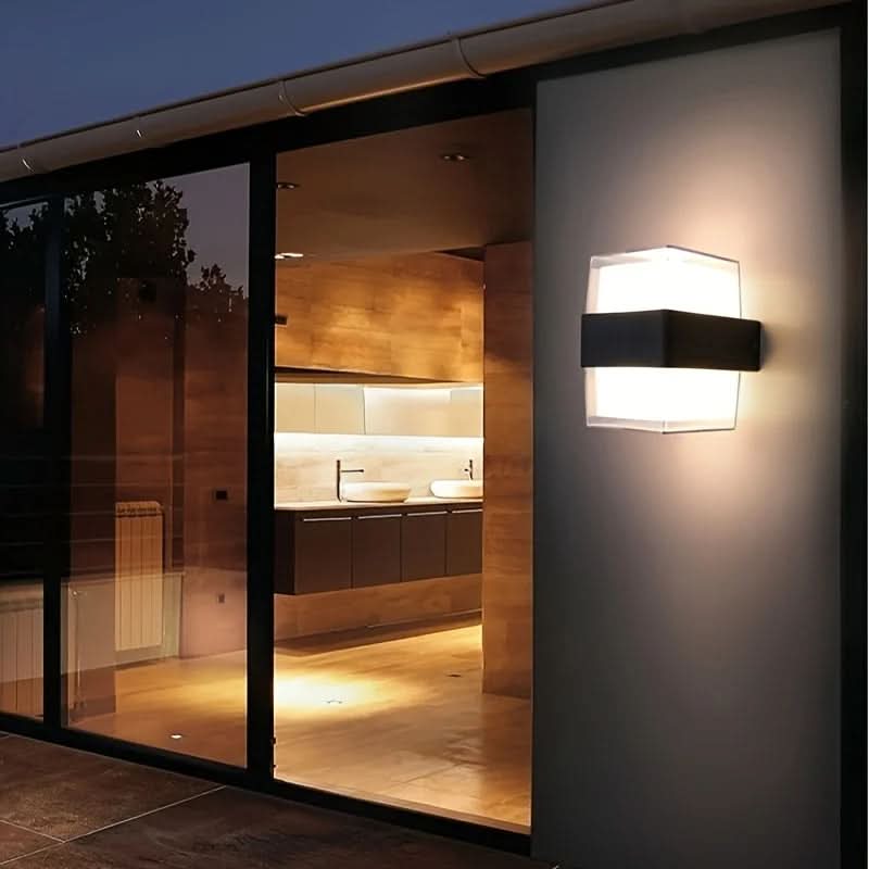Lisslune | AquaLuxe Waterproof Outdoor LED Wall Light