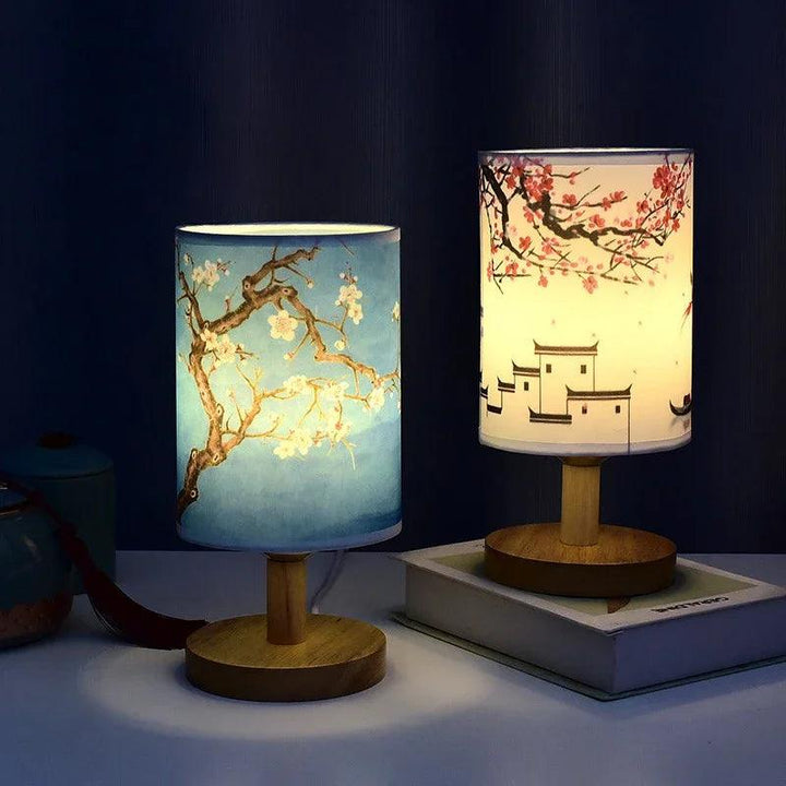 Lisslune | VibeGlow - Modern Japandi Table Lamp with Elegance