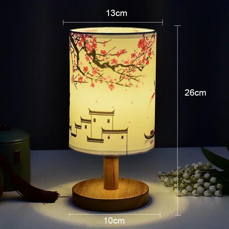 Lisslune | VibeGlow - Modern Japandi Table Lamp with Elegance