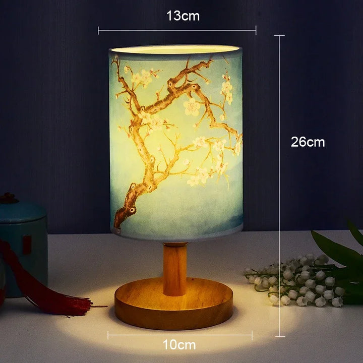 Lisslune | Japanese Lamp - Rose Lamp - Dimmable - Night Lamp
