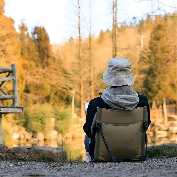 Lisslune | LeisureFold Chair – Lightweight Portable Folding Camping Chair for Outdoor Comfort