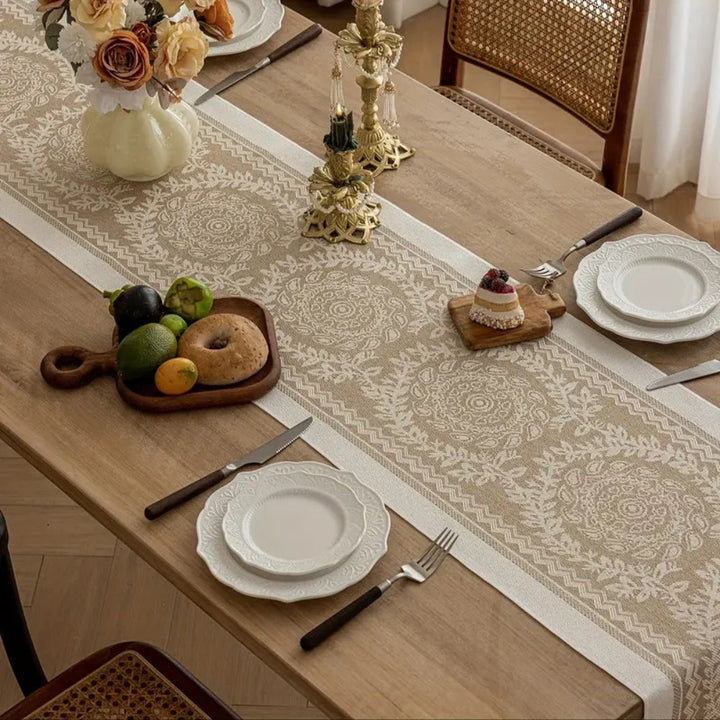 Lisslune | Leona Luxury Linen Table Runner