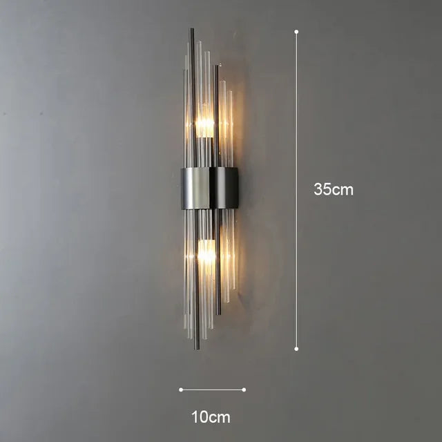 Lisslune | Wall Light - GlamorLite - Luxurious Design - Elegant and Refined