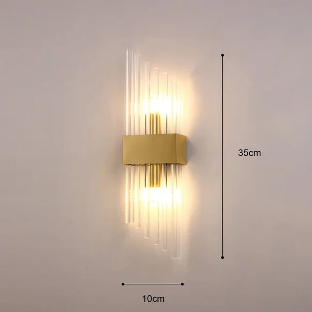 Lisslune | Wall Light - GlamorLite - Luxurious Design - Elegant and Refined