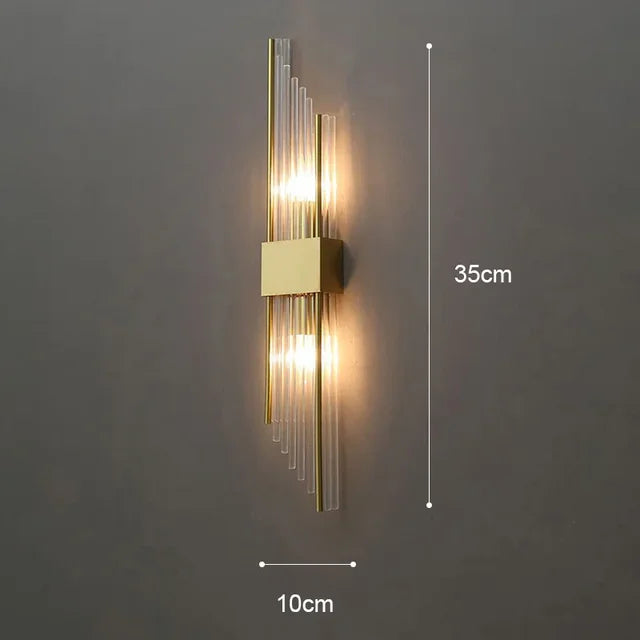 Lisslune | Wall Light - GlamorLite - Luxurious Design - Elegant and Refined