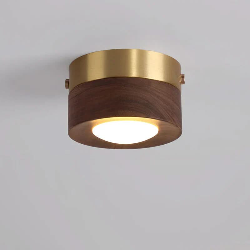 Lisslune | Versatile LED lighting with walnut finish