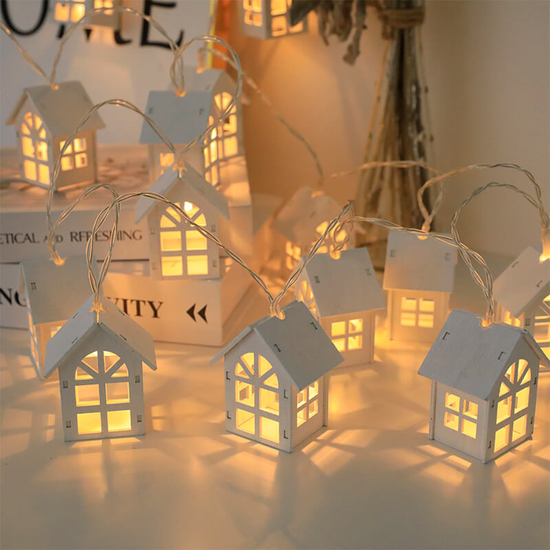 Lisslune | Linen Lantern String Lights