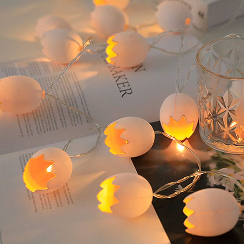 Lisslune | Linen Lantern String Lights