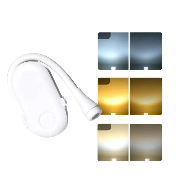 Lisslune | Reading Lamp Book Clamp Rechargeable