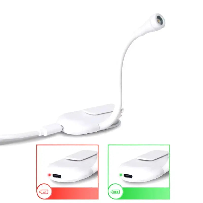 Lisslune | Reading Lamp Book Clamp Rechargeable