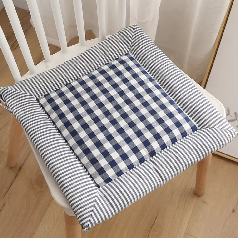 Lisslune | Liven Cotton Seat Pad Dining Chair Cushion