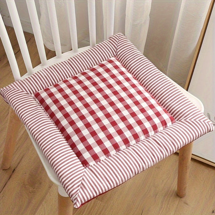 Lisslune | Liven Cotton Seat Pad Dining Chair Cushion