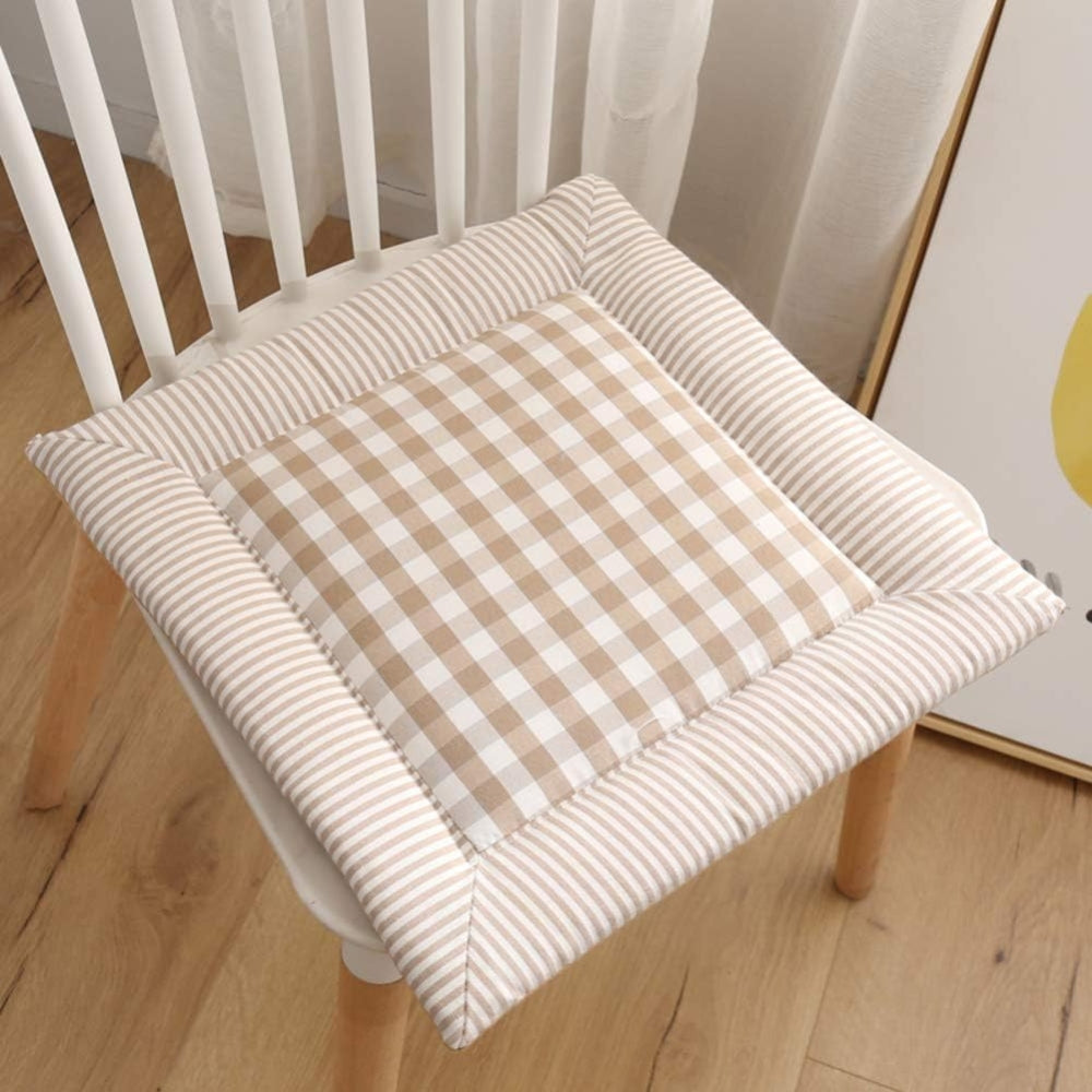 Lisslune | Liven Cotton Seat Pad Dining Chair Cushion