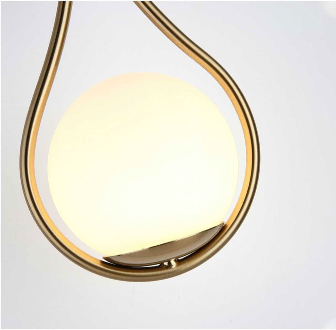 Lisslune | Scandinavian LED Wall Light – Minimalist Wood & Metal Lamp