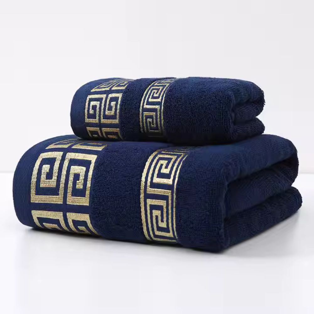 Lisslune | Casa Luxe Athena Cotton Towel Set | 2pcs