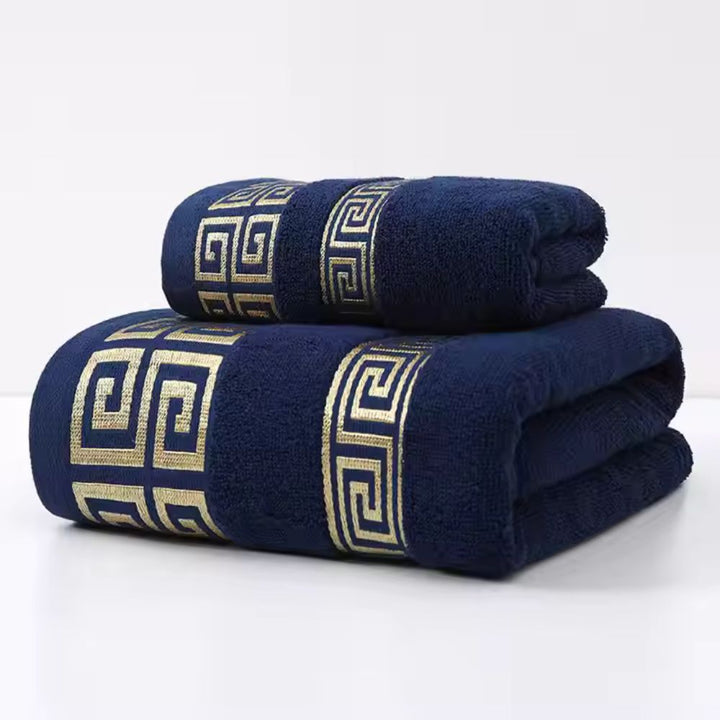 Lisslune | Casa Luxe Athena Cotton Towel Set | 2pcs