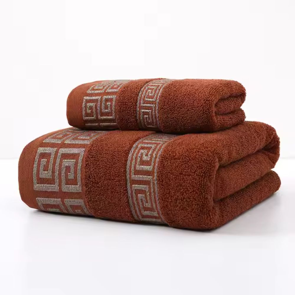 Lisslune | Casa Luxe Athena Cotton Towel Set | 2pcs