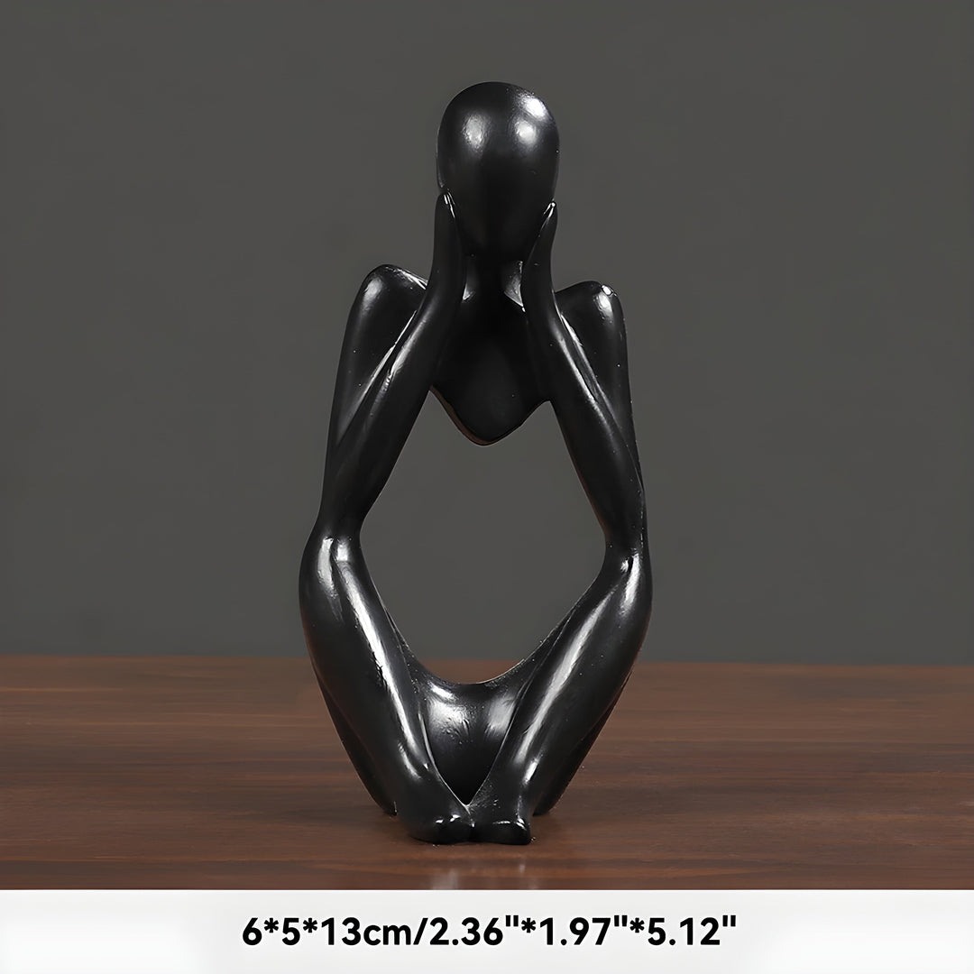 Lisslune | Abstract Thinker Sculpture Home Decor