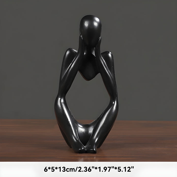 Lisslune | Abstract Thinker Sculpture Home Decor