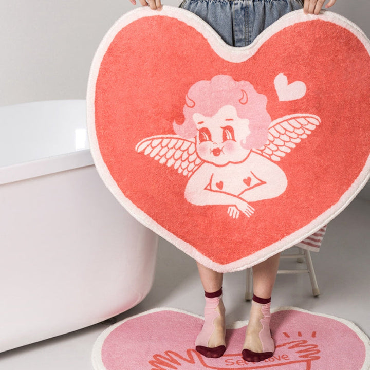 Rynx Retro Love Shape Rugs