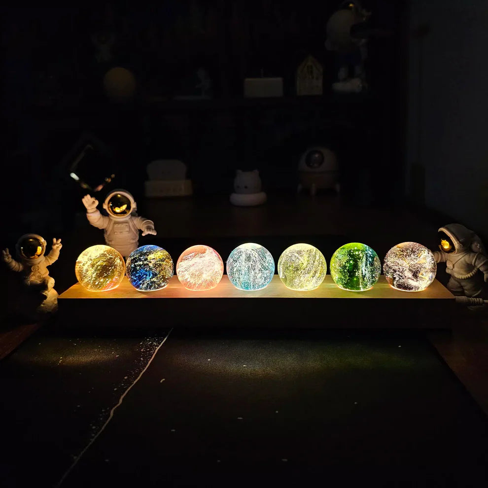 Lisslune | LumiGlød Crystal Lamp – Create a Calming Atmosphere