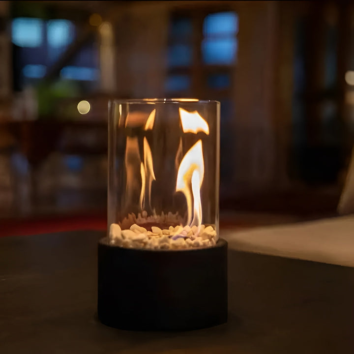 Lisslune | Lujolux Table Fireplace – Stylish Bio-Ethanol Fireplace for Coziness and Warmth