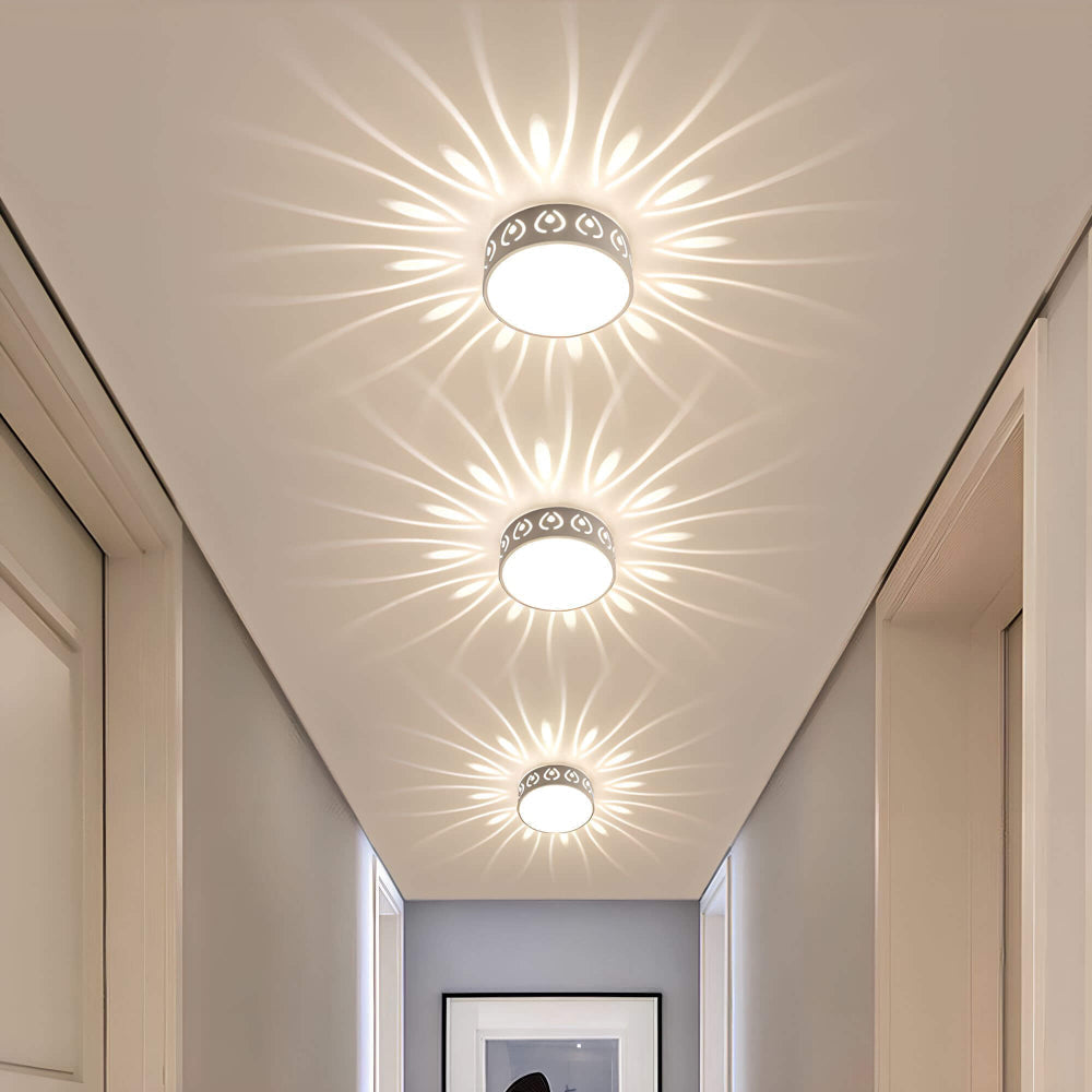 Lisslune | LumiForm – Minimalist LED Ceiling Light with Soft Warm Glow