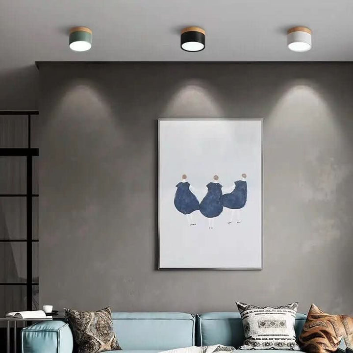 Lisslune | Modern dimmable LED ceiling light in Nordic design