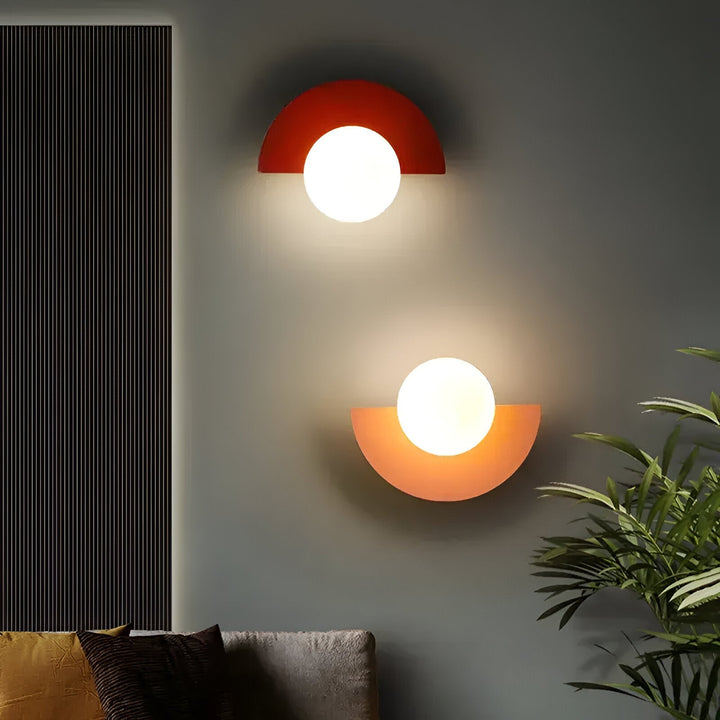 Lisslune | LumiSphere Light - Ball Lights - Modern Wall Lights - Plug-in Wall Lights - Wall Light Sconces