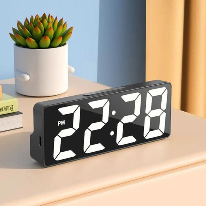 Lisslune | LED Digital Alarm Clock with Temperature Display