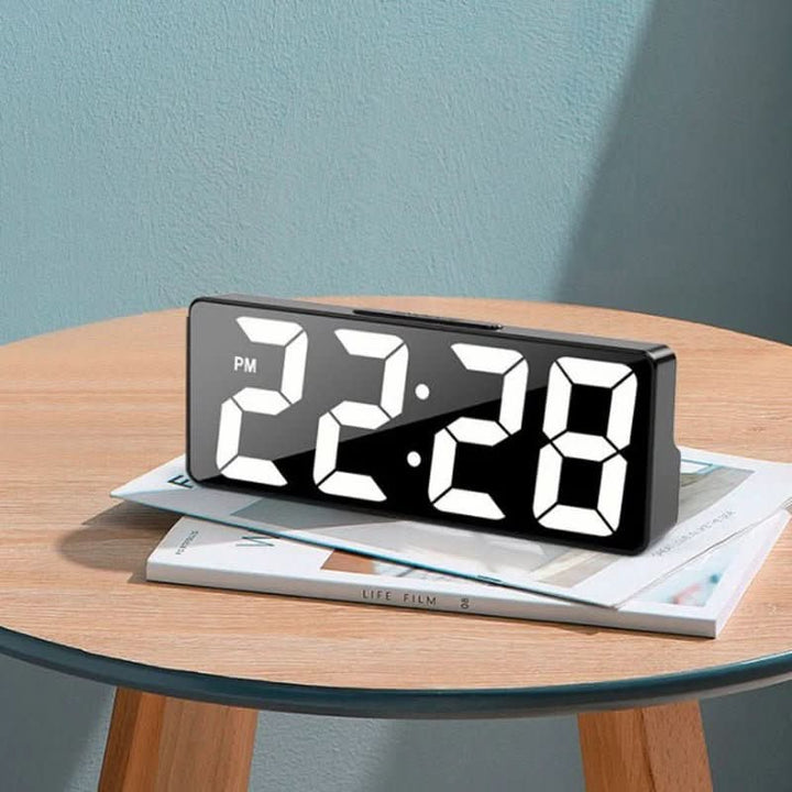 Lisslune | LED Digital Alarm Clock with Temperature Display