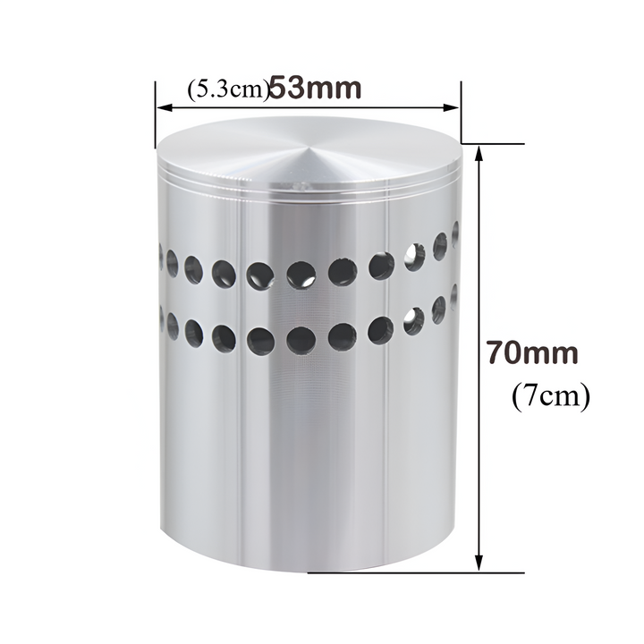 Lisslune | LuminBlast LED Wall Light – Colourful Spiral Cylinder Wall Lamp for Modern Indoor Lighting
