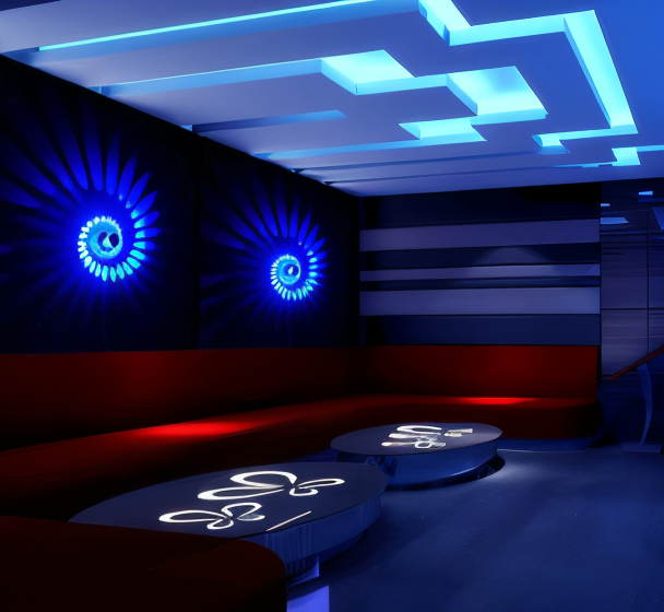 Lisslune | LuminBlast LED Wall Light – Colourful Spiral Cylinder Wall Lamp for Modern Indoor Lighting