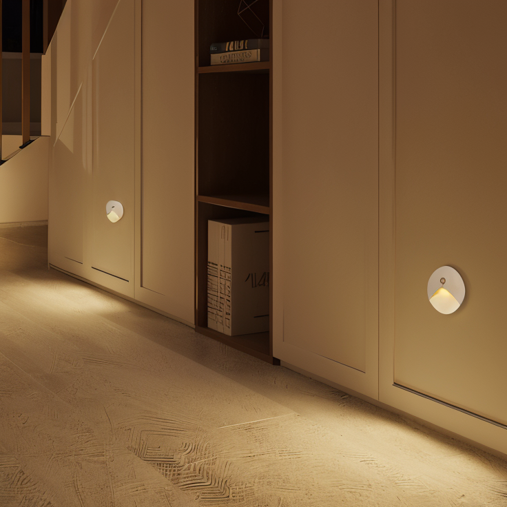 Lisslune | LuminiPath LED Wall Light – Waterproof IP65 Motion Sensor Indoor & Outdoor Wall Lamp