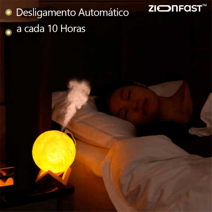 Lisslune | Humidifier and 3D Moon Lamp - Zion™