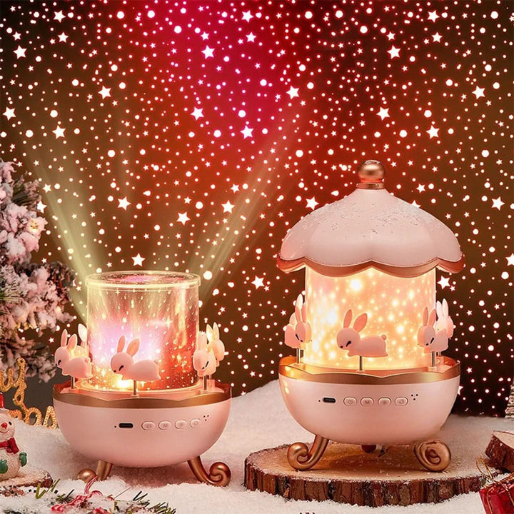 Lisslune | Enchanted Star Projector with Music & 12 Image Templates