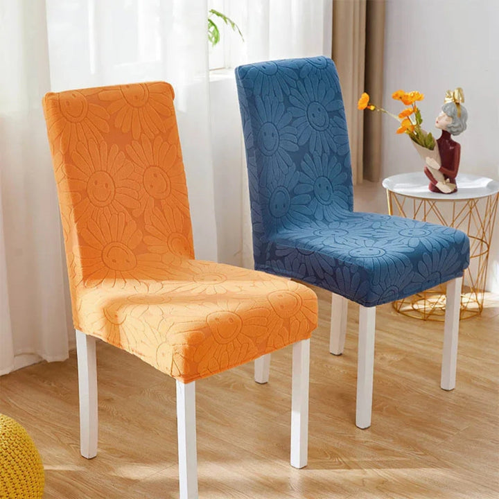 Lisslune | Fleur Smiley Flower Stretch Chair Cover
