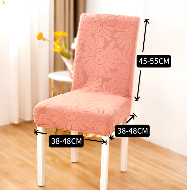 Lisslune | Fleur Smiley Flower Stretch Chair Cover