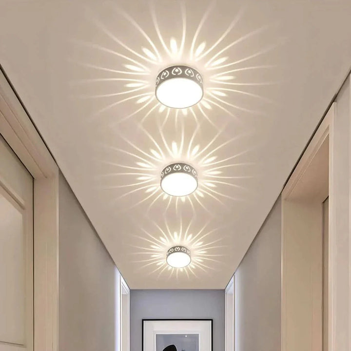 Lisslune | Lunoval LED Ceiling Light – Ultra-Slim Round Fixture