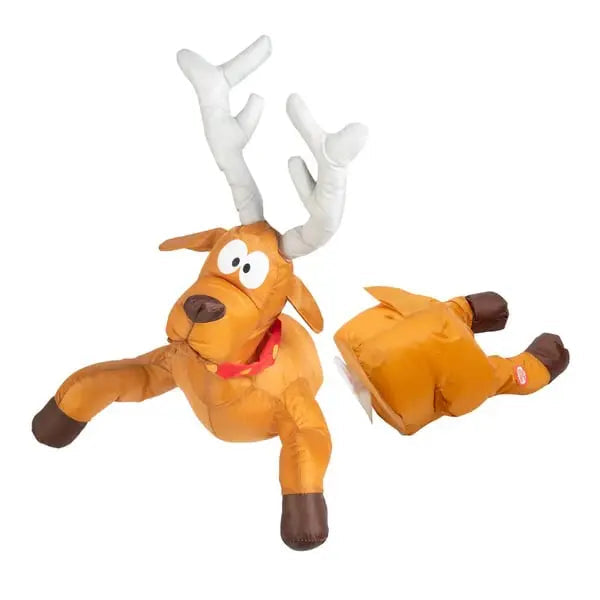 Lisslune | Cheerful Christmas Window Figure ClausKlap – Moving Sound-Activated Decoration
