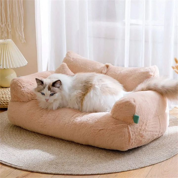 Lisslune | FLUFFYCOMFORT – Luxurious pet sofa made of plush for maximum relaxation comfort