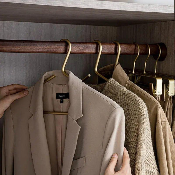 Lisslune | HangerSet - sleek modern metal hangers (4+1 pieces)