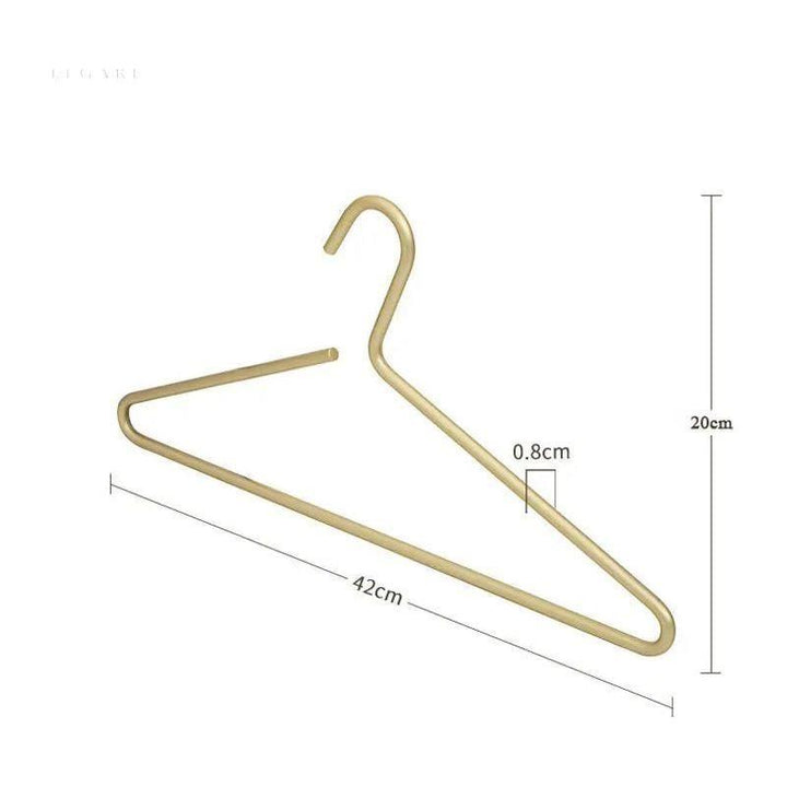 Lisslune | HangerSet - sleek modern metal hangers (4+1 pieces)