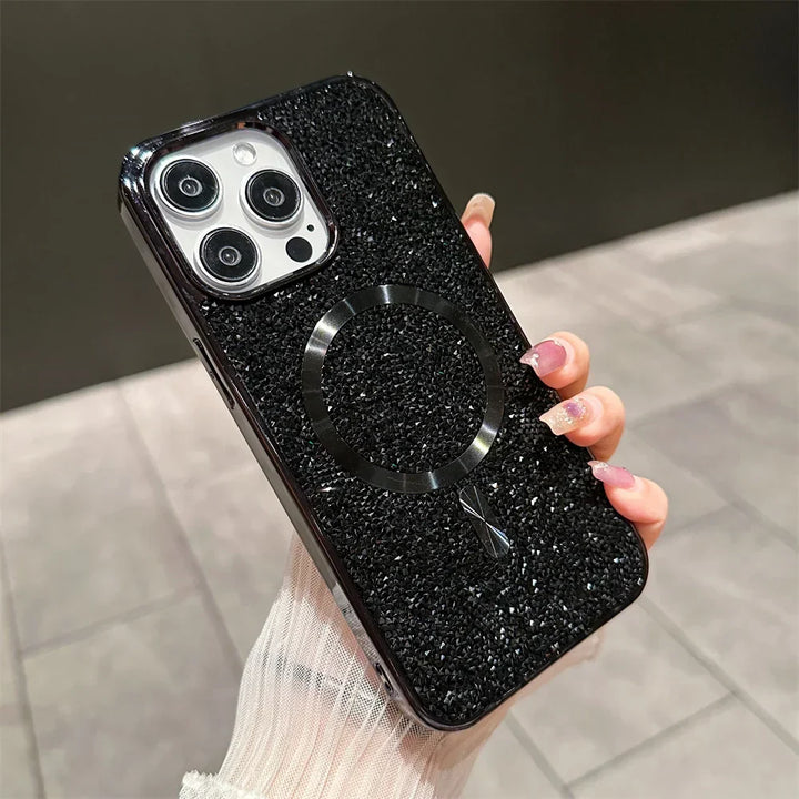 Lisslune | Bling Glitter Magnetic Case for iPhone