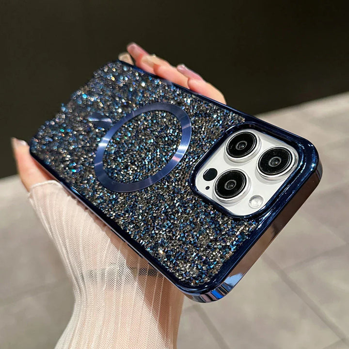 Lisslune | Bling Glitter Magnetic Case for iPhone
