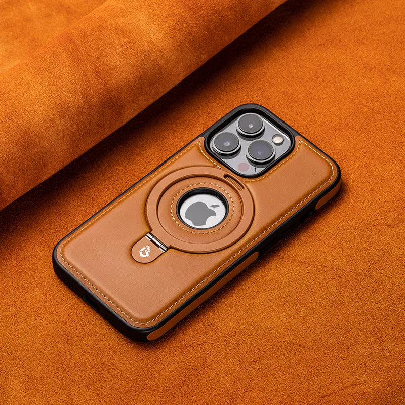Lisslune | Magnetic iPhone case with invisible ring holder
